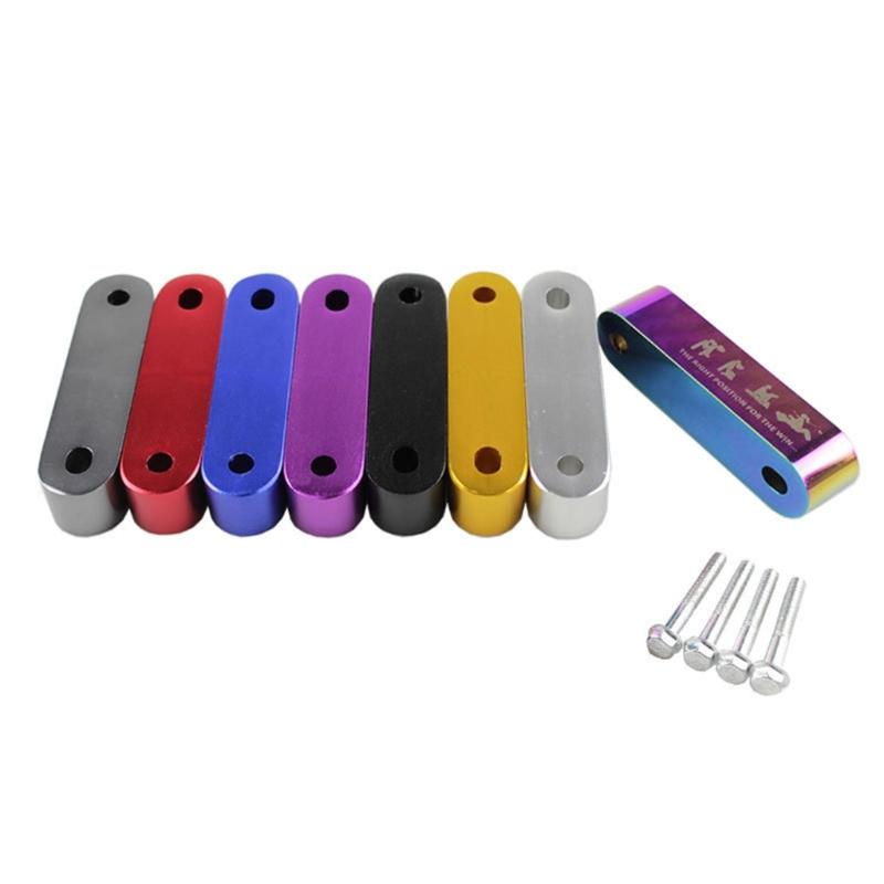 Multiple Color Hood Spacer Risers Kit, Billet Hood Spacers For 92-95 EG / 96-00 EK Aluminum Car Hood Vent Spacer Risers
