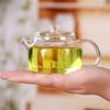 Transparent Glass Teapot 200ml Heat Resistant Kung Fu Tea Set Mini Small Teapot with Puerh Filter