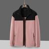 Coat Windproof Thickened Cardigan Outdoor Casual Loose Stand Collar Fleece Jacket