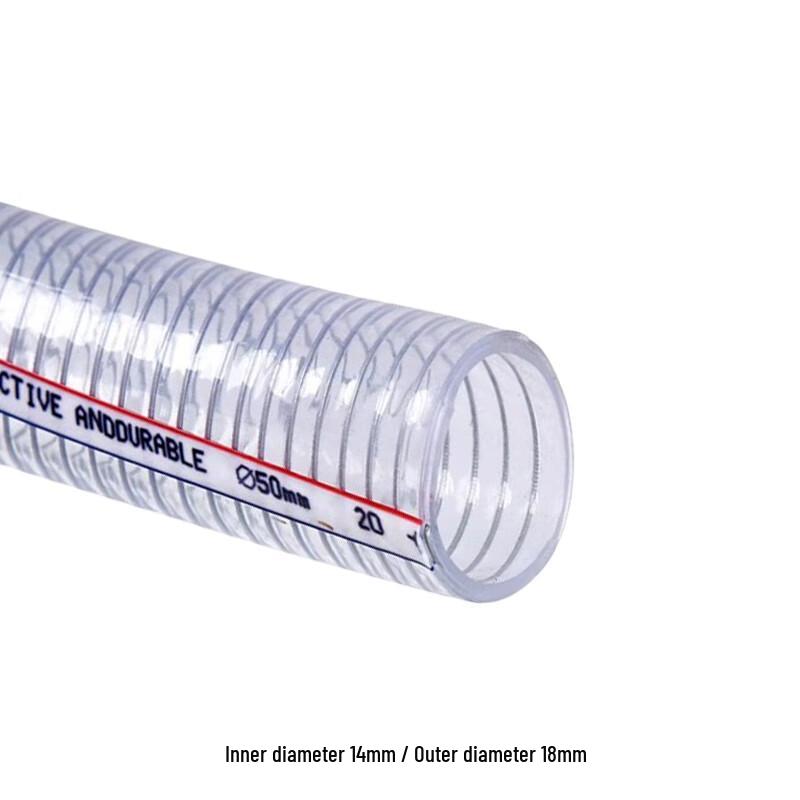 WMN Transparent PVC Steel Wire Hose