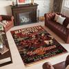 Manchester Customizable Name Carpet Design for Playrooms Kitchen Bedrooms Outdoor Antislip Carpet Anime Office Decor Perfect Gift for Friends & Family