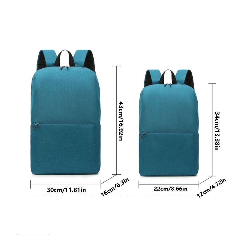 Handbag Canvas Students School Bags Solid Color Backpack Girls Shoulder Bags Women Laptop Backpacks