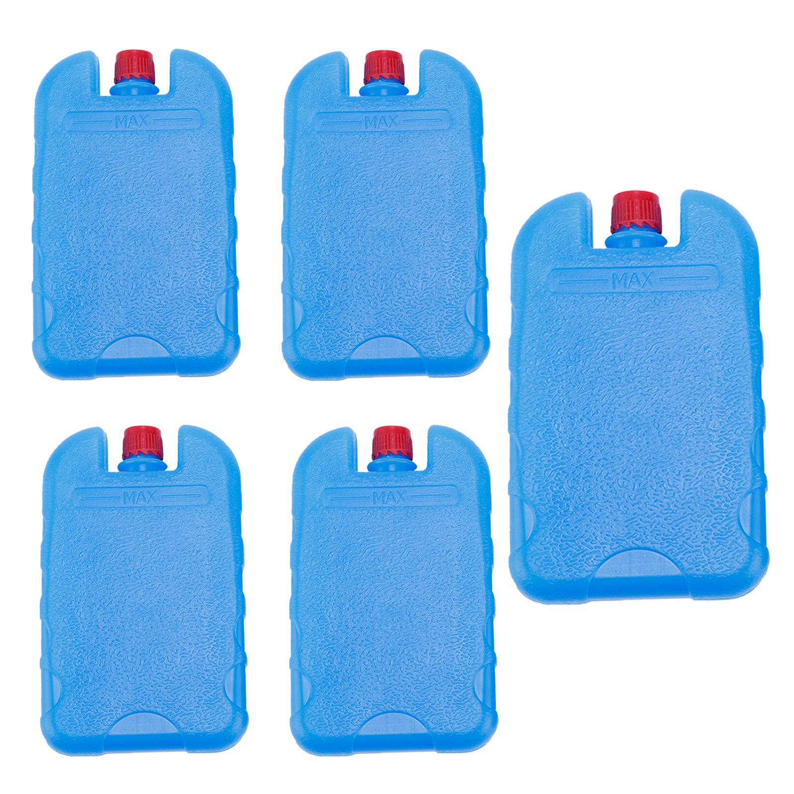 

5Pcs Small/Large Freezer Block Freezer Coolers Bag Box Ice Pack for Cool Box Ice Block Ice Pack for Camping Picnics
