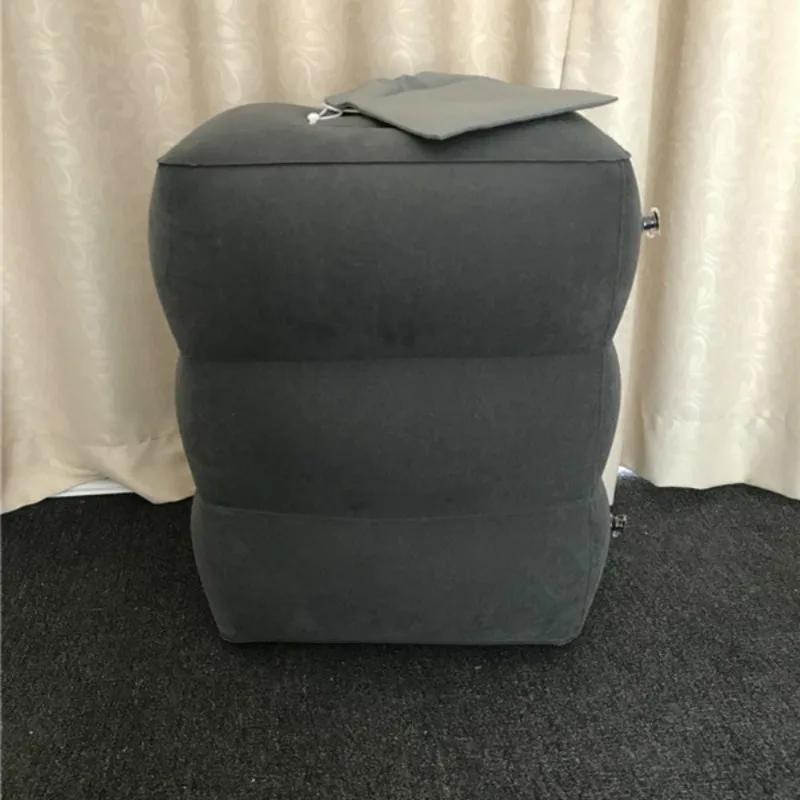 Car Pillow Inflatable Travel Sleeping Inflatable Aircraft Foot Pad Foot Travel Supplies Leg Train Sleeping  Aircraft Pillow Zm92