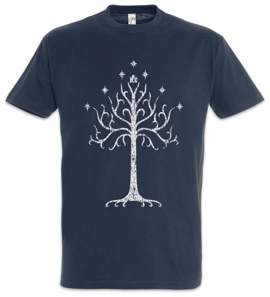 

White Tree T-Shirt Lord of Gondor Symbol Sign Aragorn The Rings Minas Tirith XL