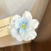 Caro 3D Rose Hair Claw Clip - 2024 High-End Floral Shark Clip for Women, Elegant Headwear