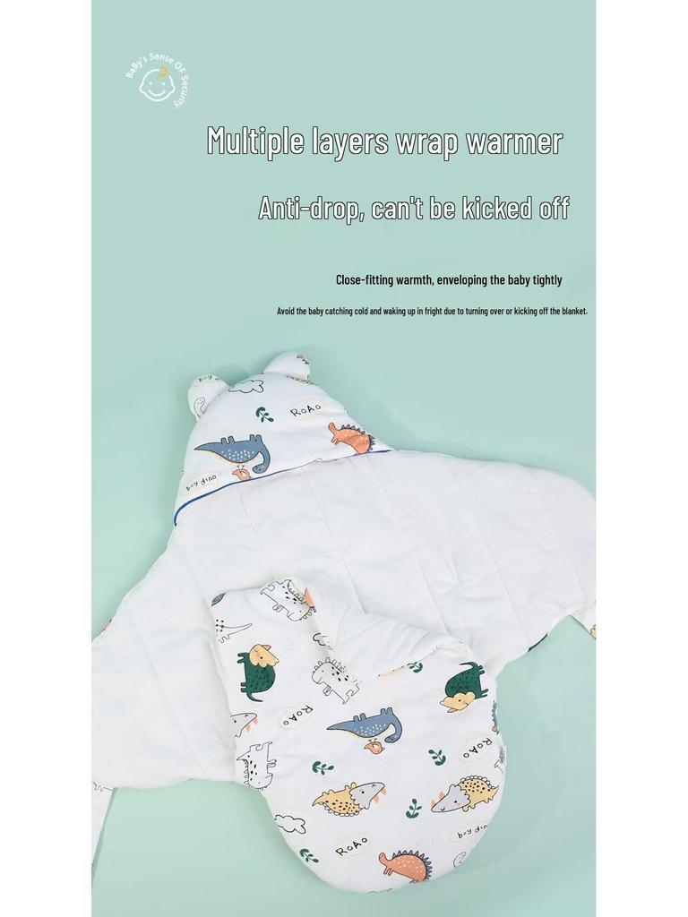 Schmetterling Neugeborenen Puckdecke, Reine Baumwolle, Ganzjahres-Schlafsack