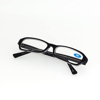 Carl Office Equipment Antibacterial Reading Glasses, +2.0 (Medium), Single Unit, Black, FR-08-20N