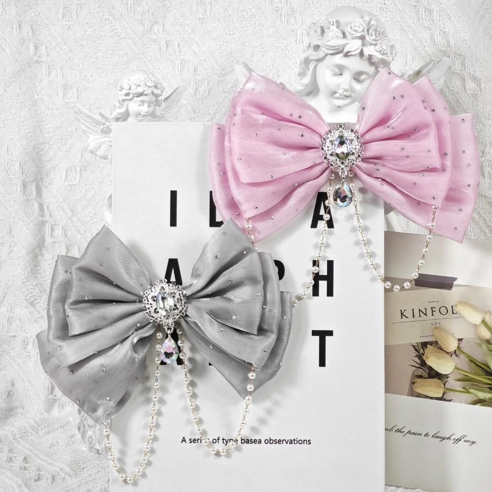 Big Bows Hair Ribbon Princess Hair Barrettes New Hairpins  Fairy Tale Hair Accessories