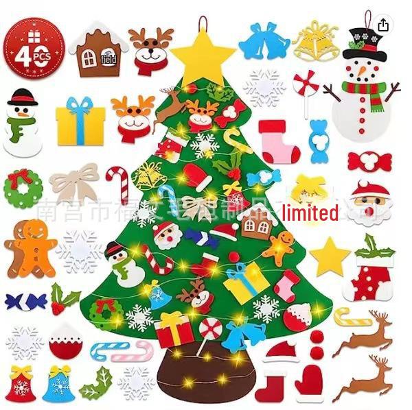 

DIY Felt Christmas Tree Scene - Special Children s Handmade Decoration