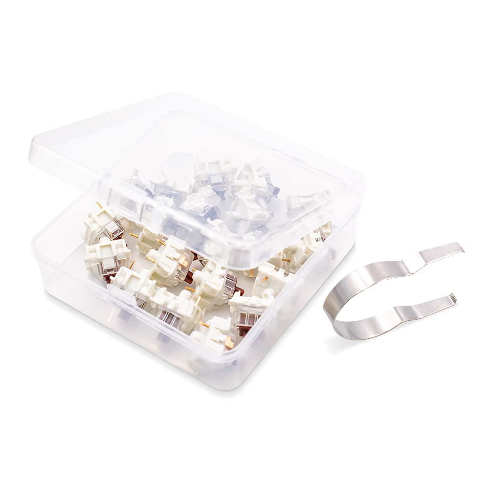 Gateron Brown Mechanical Key Switch Tactile Switch 3 Pin DIY Replaceable Switch for Mechanical Gaming Keyboard Gateron Axis Gateron Red Mechanical Key