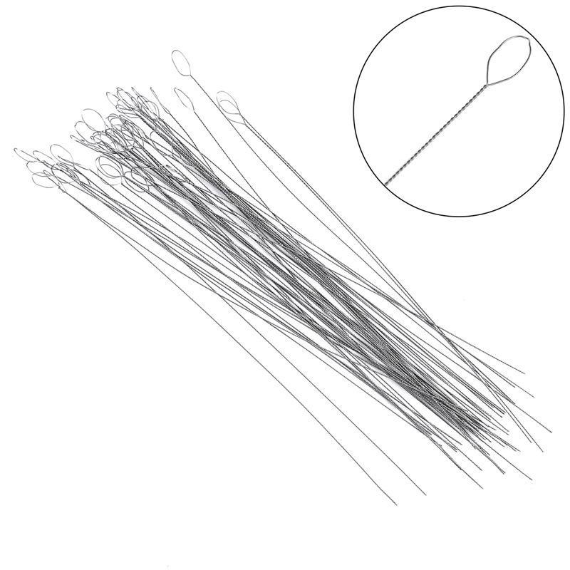 Stainless Steel Twisted Beading Needles for Handmade Jewelry Bracelets, Necklaces, Pendants, and Crafting