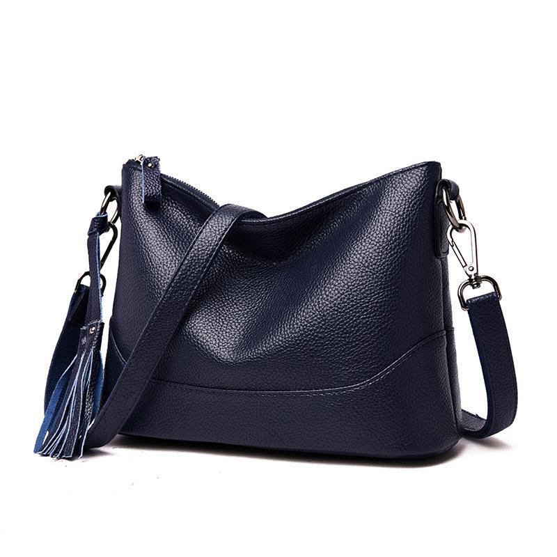 Women's 2022 Fashion Crossbody Bag - Korean Style Soft Leather Shoulder Bag for Middle-aged and Elderly Women
