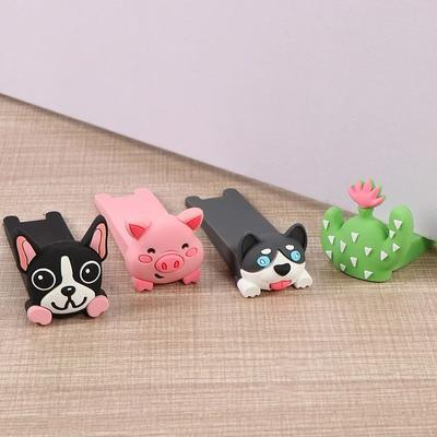 Silicone Reusable Cartoon Stitch Door Stopper Cartoon Cute Door Stopper Anti-pinch Soft Rubber Door Barrier Party Gift