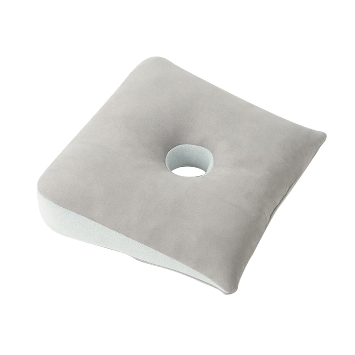 

IKEHIKO Подушка круглая, мягкая, пастельных тонов, с полной поддержкой, неправильной формы, 40 x 37, однотонная, на резинке, простыня, Пом , серая, прибл.. см, Цвет, Под замшу, Ощущение,