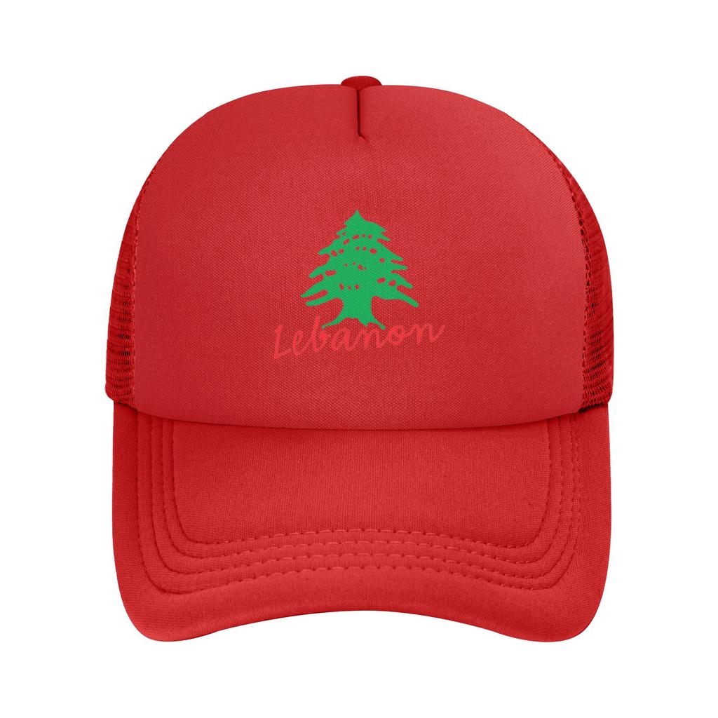 Lebanon Name with Lebanese Flag Cedar Tree Design Casquette Unisex Outdoor Hats Adjustable Snapback Cap Casual Baseball Caps
