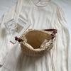 Straw Bag Women's Beach Shoulder Bag Crossbody Bag Large Capacity Women's Bag
