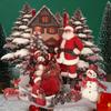 3D Pop-up Noel Üç Katlı Noel Baba Sürpriz Kutusu