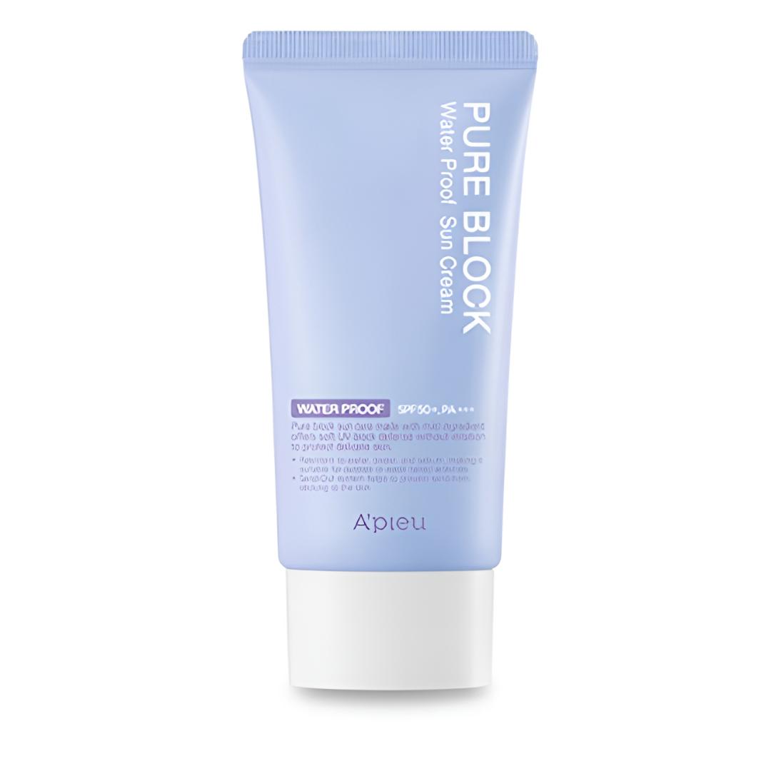 A PIEU Солнцезащитный крем Pure Block Natural Waterproof SPF50+ PA+++ 50 мл