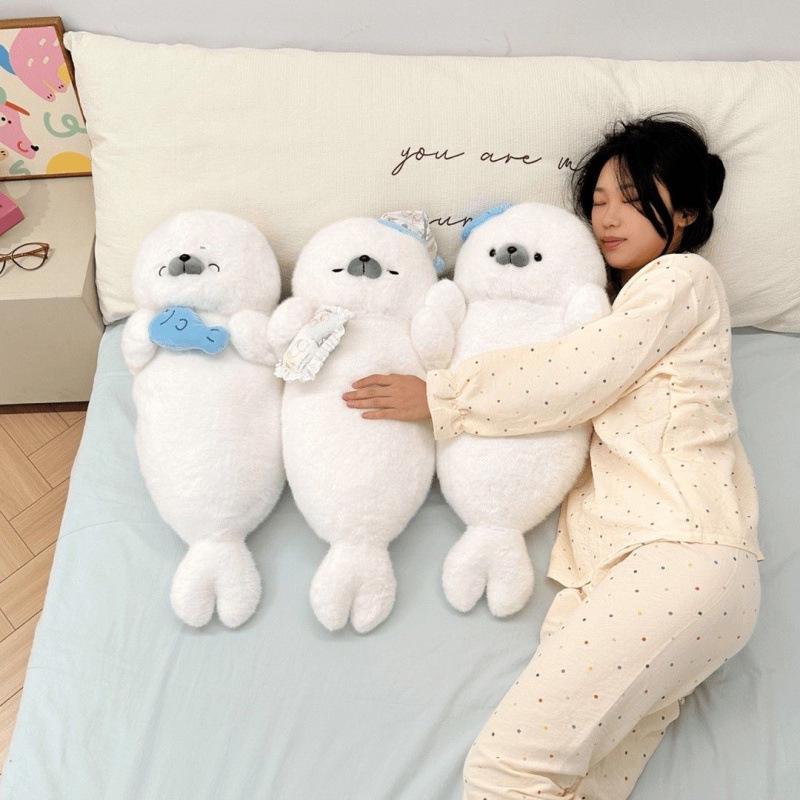 Cute Seal Plush Sleeping Pillow Doll - Children's Gift