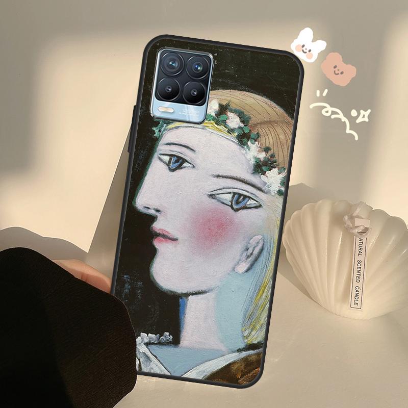 Malerei Picasso Abstrakte Kunst Für OnePlus 10 Pro 9 Pro 8T Nord2 9R Fall Für Realme GT 2 Pro 7 8 GT Neo2 9i 8i C21 Coque