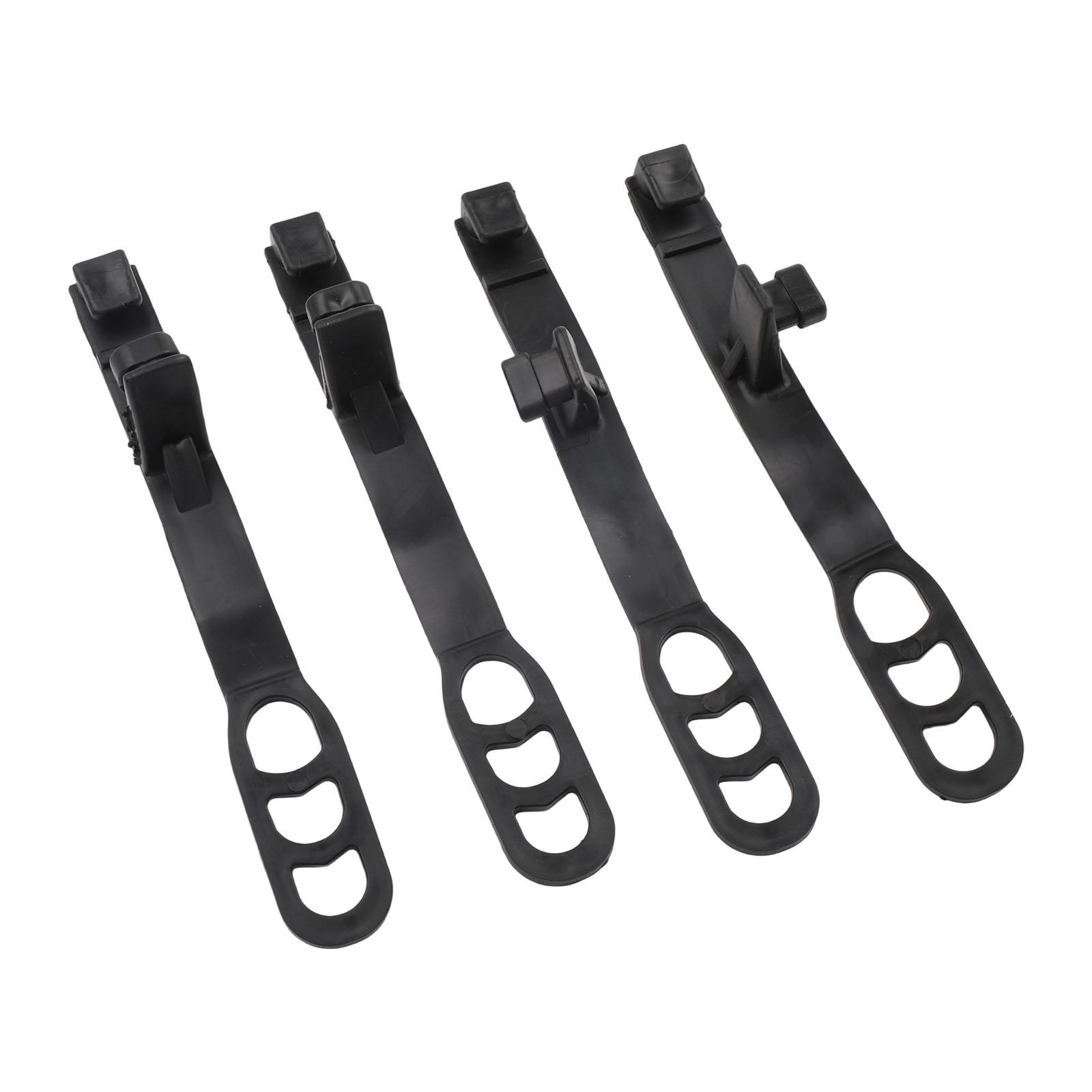 

4PCS/kit Headlight Rubber Black Front Replacement Right&Left