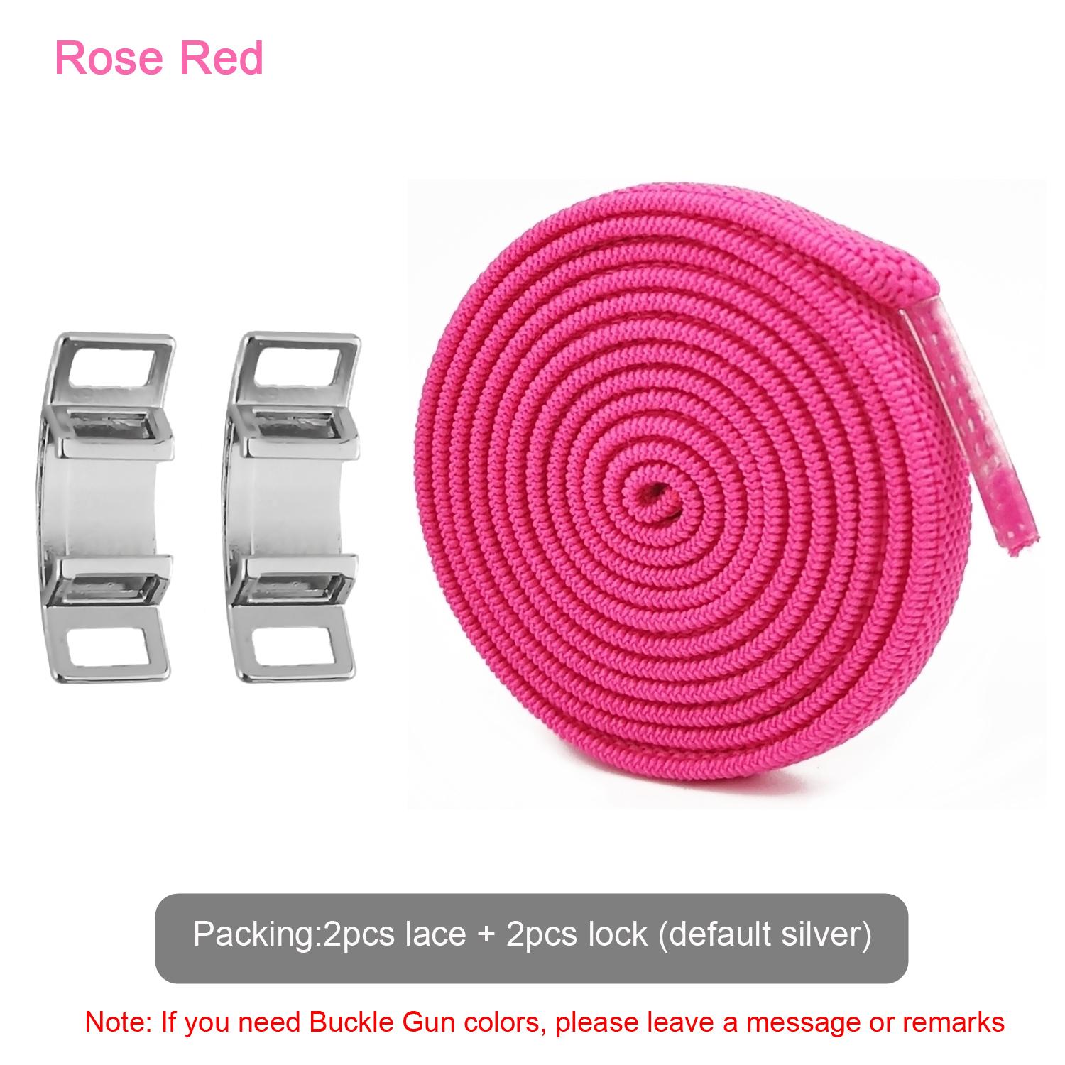 

NO.8 Нові креативні еластичні шнурки для взуття без краваток Плоскі шнурки для кросівок AF1 Шнурки з металевою пряжкою Жінки Чоловіки Діти Дорослі Шнурки T-AF1-rose red рожевий червоний колір