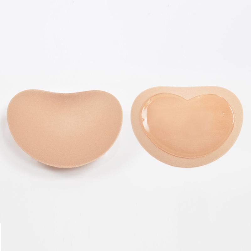 

Плотные женские вкладыши для груди для купальника, сборчатая подкладка, губчатая поддержка, спортивные вкладыши для бюстгальтера One size