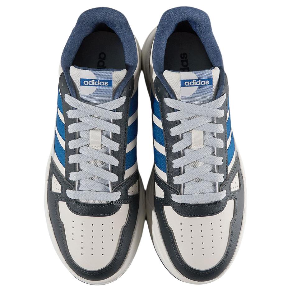 adidas LITE BALLER Skateboard Shoes Unisex White Blue Black Sneakers HQ9337