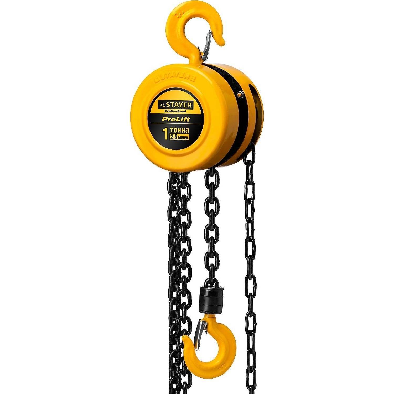 

Цепная таль Stayer 4308-1 Prolift Professional