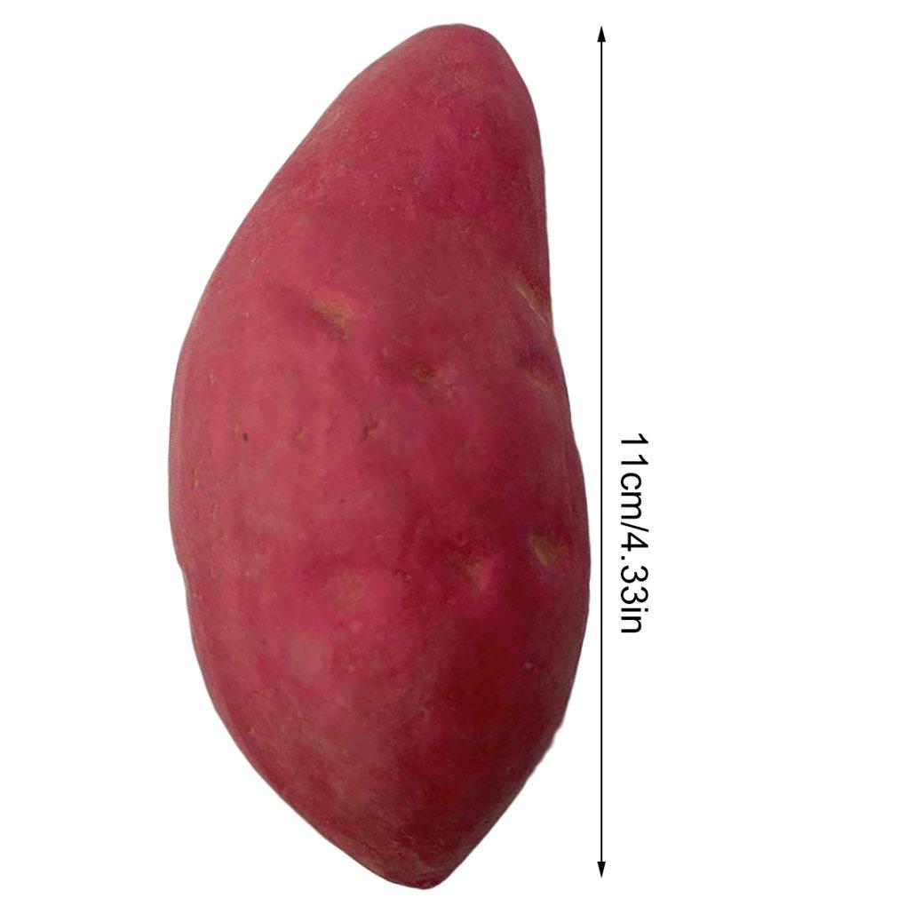 NEU Künstliche Süßkartoffel Simulation Schaum Gemüse Requisite Heimküche