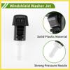 No.986303J000 Windshield Washer Nozzle for Hyundai Santa Fe 2013-2018 Black,White Front Windshield Spray Nozzles Wiper Spray Washer Jet Plastic 1 Set