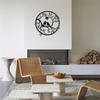 A74E-Metal Bird Wall Decor On Branch Metal Wall Art Decor Stylish Birds Metal Wall Art Hanging Decor Family Black Bird Decor, Du