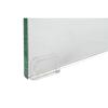 Buffet En Verre Marron Transparent Noyer 160 X 45 X 80 Cm Bois MDF