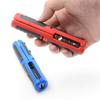 Multifunctional Portable Cable Wire Stripper Cutter Pliers Anti‑Slip Handle Hardware Hand Tool With Pen Clip