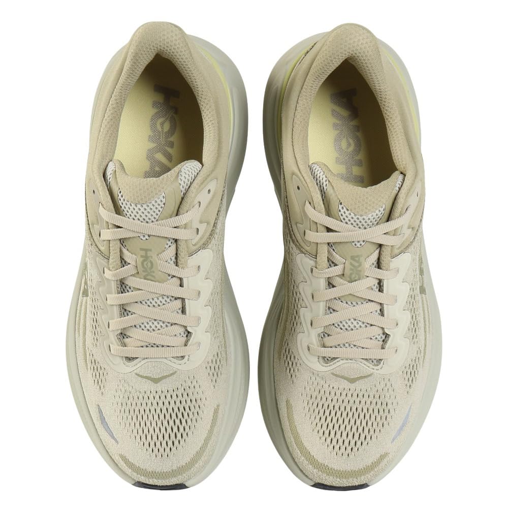 HOKA Bondi 9 Running Size Shoes, Olive, 27.0, Men's, 1162011-GSSL