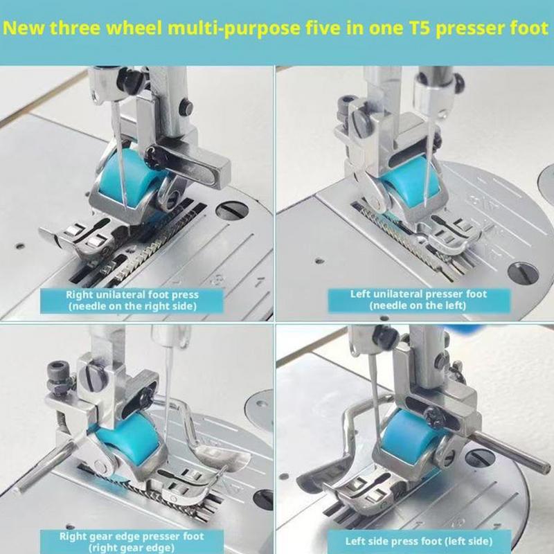 Rolled Hem Foot Household Hemming Guide Presser Multi-purpose Sewing Rolled Hemmer Foot Presser Machine Accessories