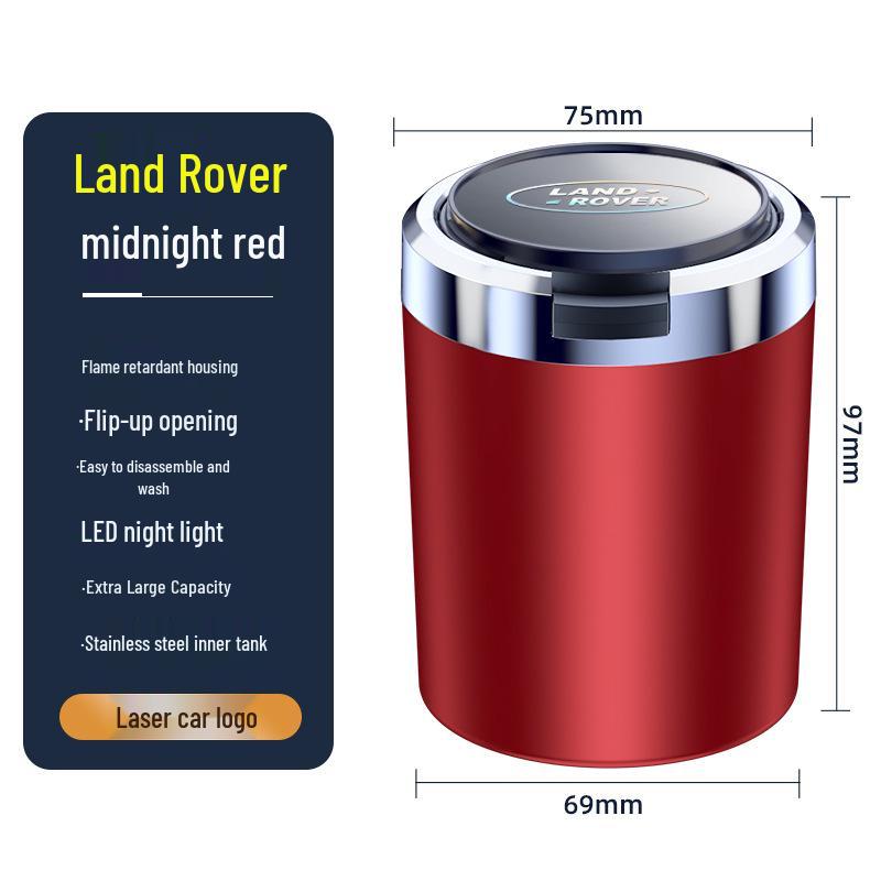Dustproof Car Ashtray for Land Rover Range Rover, Defender, Evoque, Velar, Discovery Sport