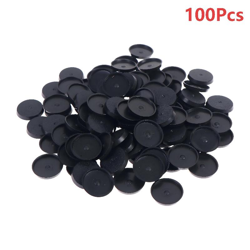 Round Wargame Mini Base 25mm 20/100Pcs Non-slip Stable Bases for Wargaming Model DIY Painting Hobby Projects