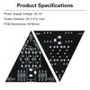 DC 5V LED Display Module Sliding Resistor RGB Dimmable LED Adjustable Color and Brightness DIY Soldering Practice Kit