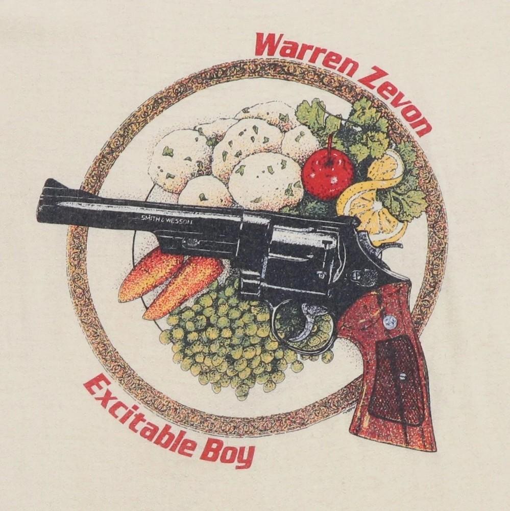 Classic Excitable Boy - Warren Zevon Cotton T-Shirt Unisex Full Size Beige CM133 Unisex T-Shirt S