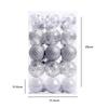 30Pcs Large Christmas Ball Ornaments Decorations Pendants Decorative Ball for Festival Holiday Party Christmas Tree Engagement