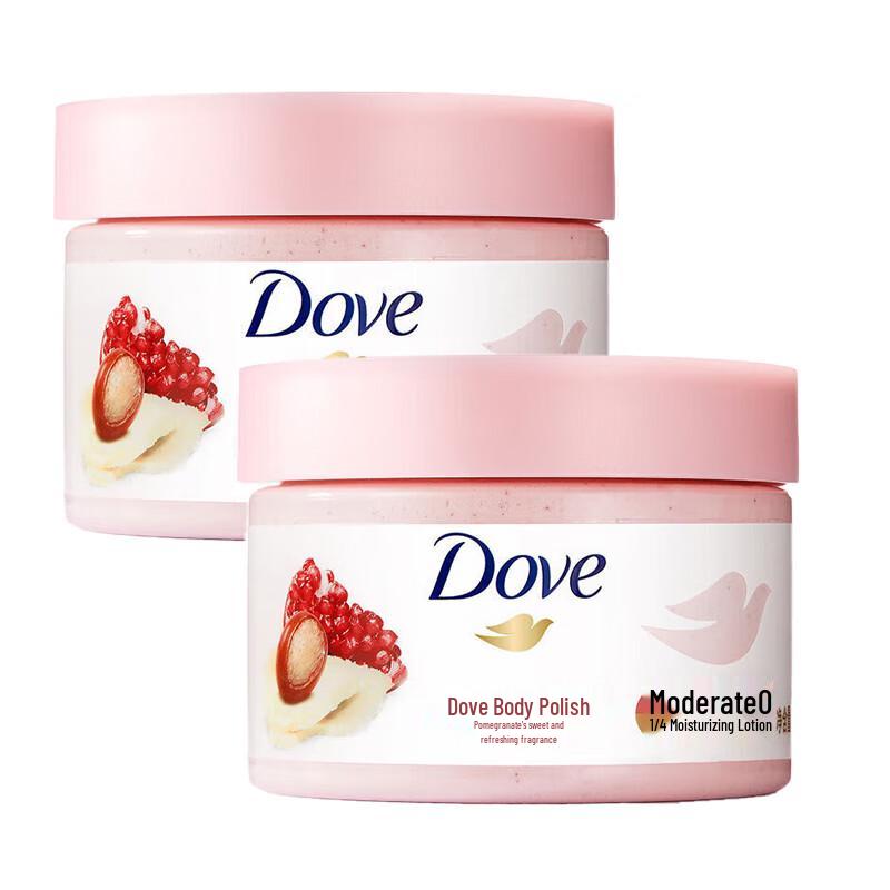Dove Nourishing Body Scrub Twin Pack