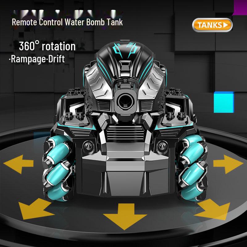 2.4G Пульт дистанционного управления с датчиком жестов и водяными бомбочками – Детская игрушечная боевая машина