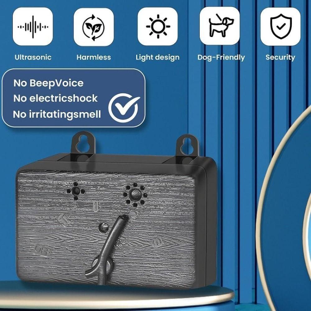 Dispositivi Anti Abbaianti a 3 Modalità Lunga Portata 50ft Bark Box Sicuro per Animali Deterrente per l'Abbaio del Cane Addestramento del Cane