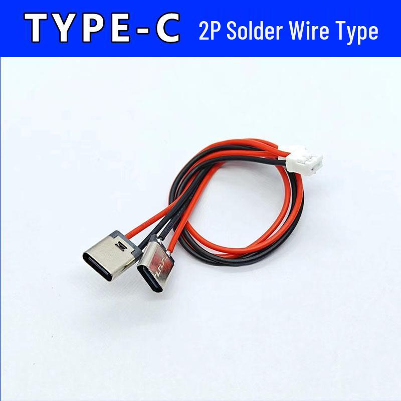 Type-C2P Transparent Green LED Desk Lamp with Oval USB-C Charging Port