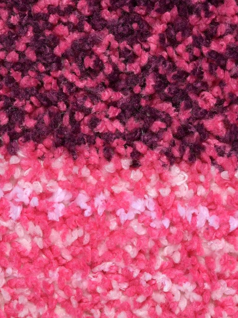 Home Soft Microfibre Anti-Skid Bath Mat - Pack of 2, 50 X 70 Cm, Pink