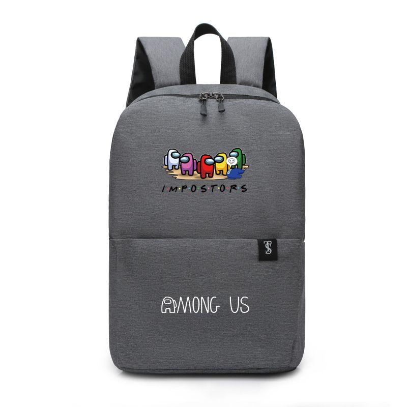 Us Among Visor Backpack Kids Rucksack Crewmate Back To School Bag Sus Impostor