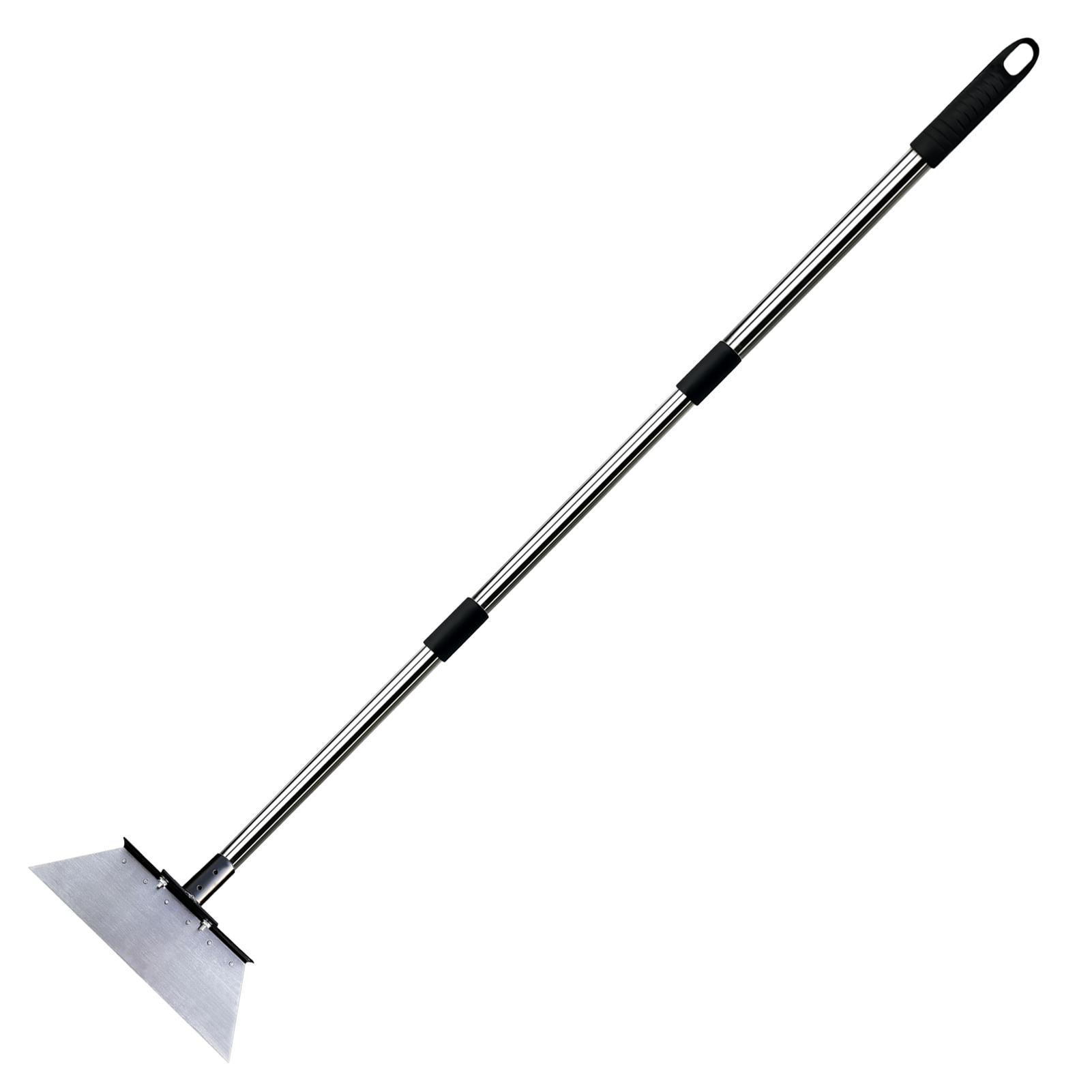 Snow Shovel with Removable Design for Outdoor Use Strength Plastic and Metal Durable Anti Slip Handle