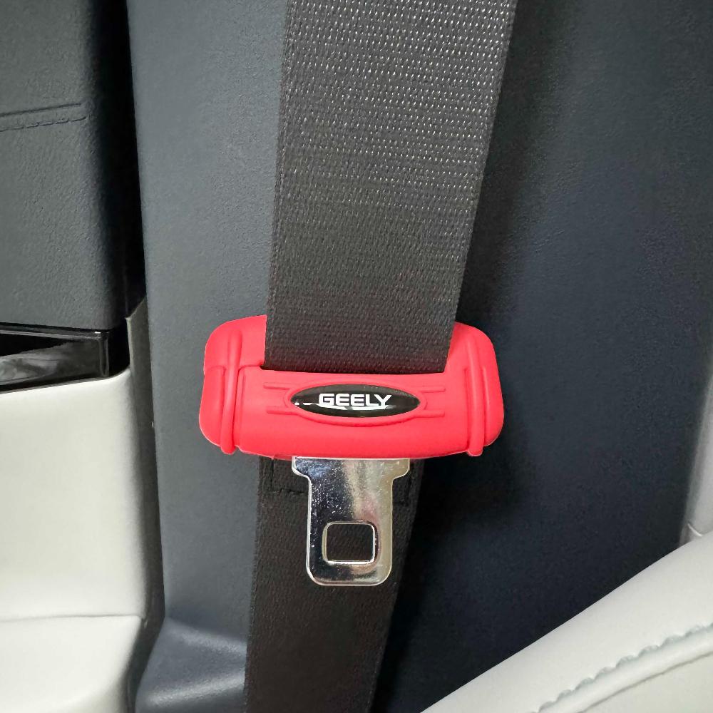 For Geely Galaxy E5/ EX5 Car Seat Belt Buckle Protective Cover Anti Collision Modification Accessory Special Auto Part